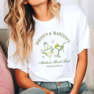 Strand Bruidsmeisjes Feest Favor Sociaal Club T-shirt