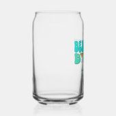 Strand Bruidsmeisjes Feest Groovy Strandende Meide Blikvorm Glas (Rechts)
