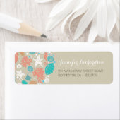 strand bruiloft adresetiketten etiket (Insitu)