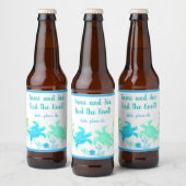 Strand Bruiloft Bier Fles Label Etiket (Flessen)