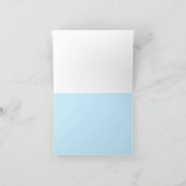 Strand Bruiloft Dankkaart Bedankkaart (Binnen)