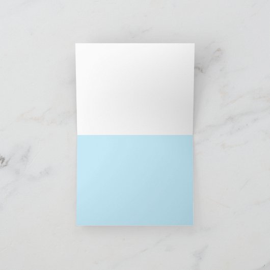 Strand Bruiloft Dankkaart Bedankkaart (Binnen)