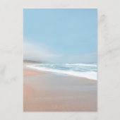 Strand bruiloft details - Informatie - Invoegen Informatiekaartje (Achterkant)