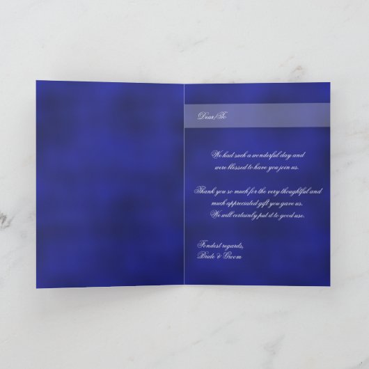 Strand bruiloft dolfijn bedankt (Binnen)