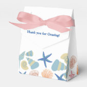 Strand bruiloft gunst doos bedankdoosjes (Voorkant Zijde)