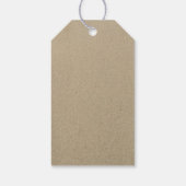 Strand bruiloft gunst zeester dank u cadeaulabel (Achterkant)