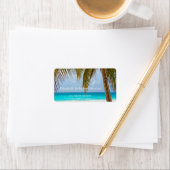 Strand Bruiloft Palm Bruiloft Label (Insitu)
