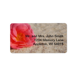 Strand Bruiloft Roos op Sand Label