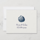 strand bruiloft RSVP (Voorkant)