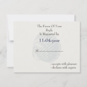 strand bruiloft RSVP (Achterkant)