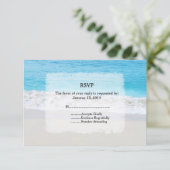 Strand bruiloft RSVP strand1 (Staand voorkant)