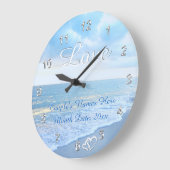 Strand Bruiloft Shower Cadeaus, Strand Wandklok (Hoek)