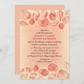  STRAND BRUILOFT UITNODIGINGEN (Voorkant / Achterkant)