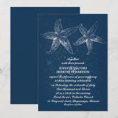 STRAND BRUILOFT UITNODIGINGEN (Voorkant / Achterkant)