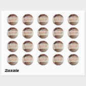 Strand Bruiloft Veelkleurige Seashell Stickers (Vel)