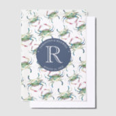 Strand Bruiloft Vellum Uitnodigingen Overlay (Offset)