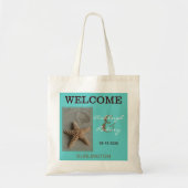Strand bruiloft welkomstzakken Starfish Tote Bag (Voorkant)