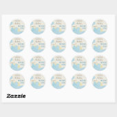 Strand bruiloft zee golven stickers (Vel)