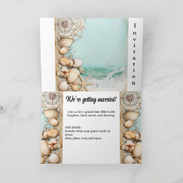 Strand bruiloft zeeschelpen 3