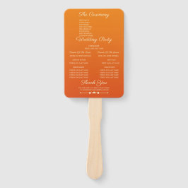 Strand Bruiloft Zeester Boeket Programma Hand Fan Handwaaier