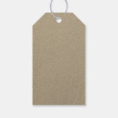 Strand Bruiloft Zeester & Zand Tropisch Cadeaulabel (Achterkant)