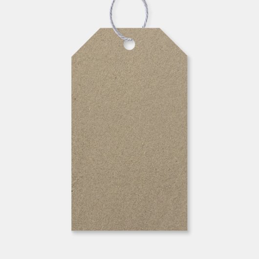 Strand Bruiloft Zeester & Zand Tropisch Cadeaulabel (Achterkant)