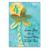 Strand Bunco Tafel Kaart #4 (Voorkant)