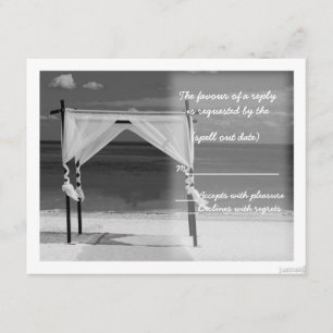 strand canopy bw rsvp kaartje