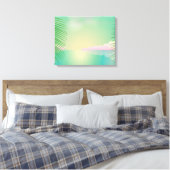 Strand Canvas Afdruk (Insitu (Slaapkamer))