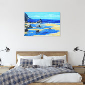 Strand Canvas Afdruk (Insitu (Slaapkamer))