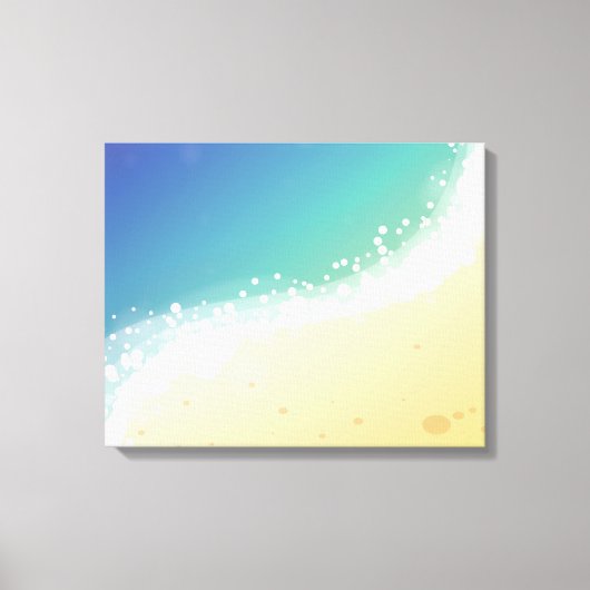 Strand Canvas Afdruk (Voorkant)
