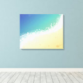 Strand Canvas Afdruk (Insitu (Houten vloer))