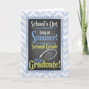 Strand Chalkboard 2025 tweedegraads Afstuderen Kaart