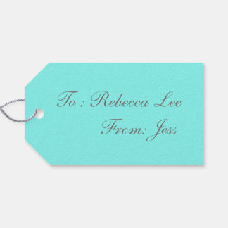 strand chique turquoise aqua Robins Egg Blue Cadeaulabel