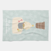 Strand Christmas Sand Pail Theedoek (Horizontaal)