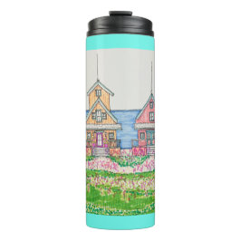 Strand Cottage Aqua Thermische Tumbler Thermosbeker