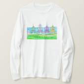Strand Cottage Bright Lange Mouw Tshirt (Design voorkant)