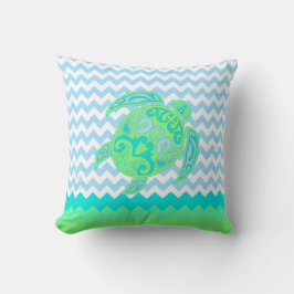 Strand Cottage Ocean Turtle Accent Kussen