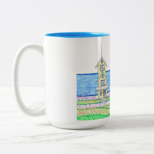 Strand Cottage Trio Two Tone Mok (Links)