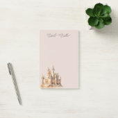 Strand Cream Zand Kasteel Post-it® Notes (Kantoor)