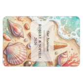 Strand Cruise Schip Huts Magnet Magneet (Horizontaal)