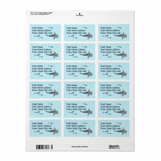 Strand Cruisers Etiket (Full Sheet)