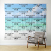 Strand Custom Zakelijk Logo Step & Repeat Achtergr Wandkleed (In Situ (horizontaal))