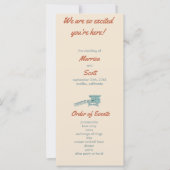 Strand Dag van programma's Platte Kaart (Voorkant)