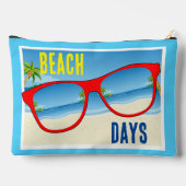 Strand Dagen Groot accessoire zakje Etui (Achterkant)