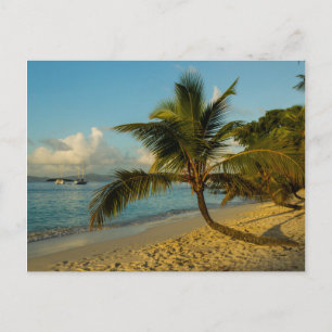 Strand decoratief briefkaart