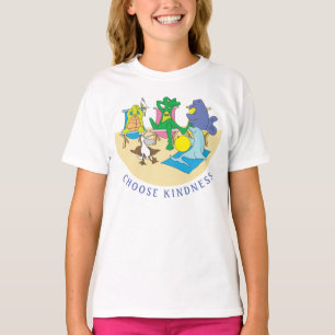 Strand Dieren Jongeren T-shirt
