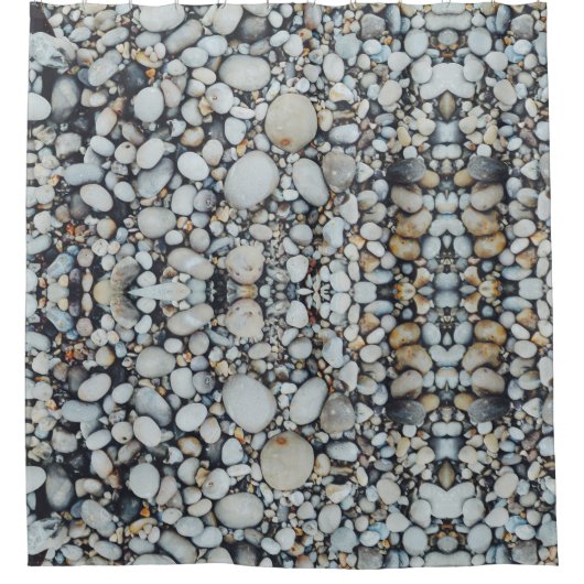 strand douchegordijn (Voorkant)