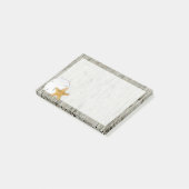 Strand Drijfhout Zanddollar en Zeester Post-it® Notes (Schuin)