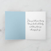 Strand duin gras denken aan je kaart (Binnen)